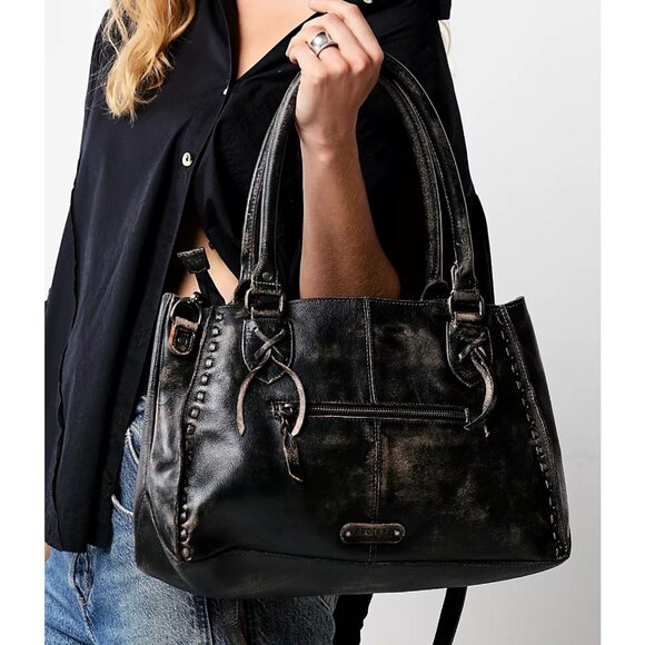 Bed Stu Rockababy Tote Color Black - Picture 1 of 5